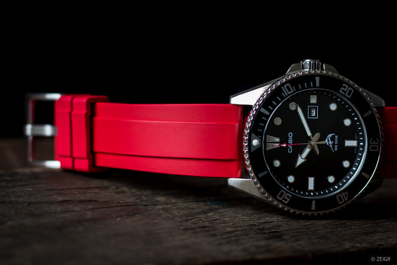 Kautschuk-Uhrenarmband