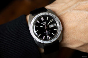 Uhrenarmband "Merino" aus weichem Lammleder | 20 mm | Schwarz | Quick Release