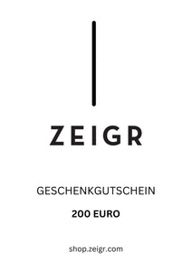 ZEIGR-Shop - Geschenkgutscheine