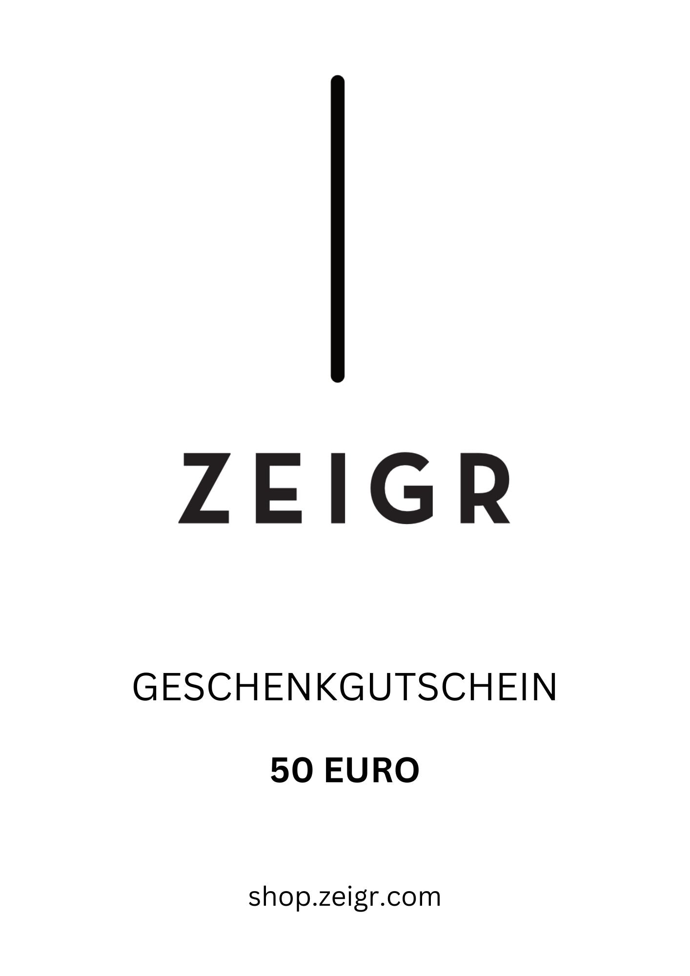 ZEIGR-Shop - Geschenkgutscheine