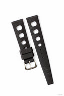 Retro-Uhrenarmband aus Kautschuk große Löcher 