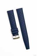 Uhrenarmband aus Kautschuk - Blau (18mm, 20mm & 22mm) - 